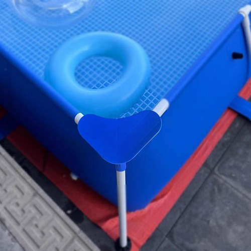 Pool frame corner bracket - pool,