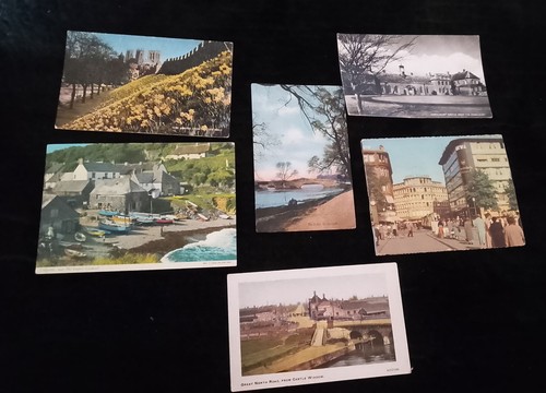 Joblot vintage postcards - of,