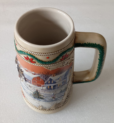 Budweiser holiday stein - holiday,