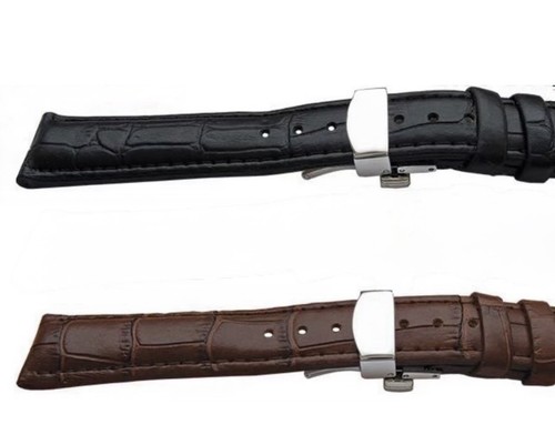 Croc grain padded leather - padded,