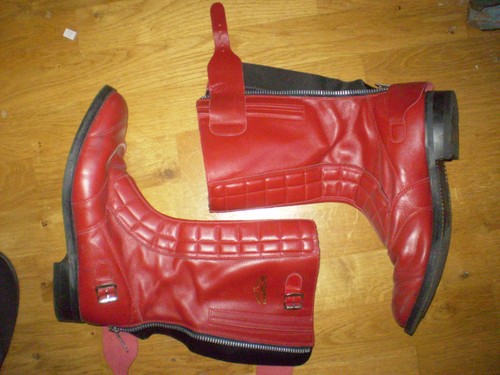 Lewis leather boots road - leather,