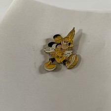 Disney issued Mickey Mouse with umbrella metal lapel pin