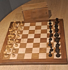 Vintage Staunton Boxwood Chess