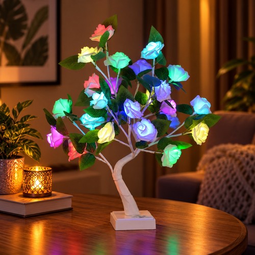 Jorix christmas led rose twig - jorix,