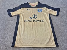 CLASSIC GENUINE LEICESTER CITY 2014-15 AWAY SHIRT MENS MEDIUM PUMA CAMBIASSO #19