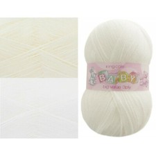 King Cole Baby Big Value 3 Ply Knitting Yarn Wool 100g Ball Acrylic Knit