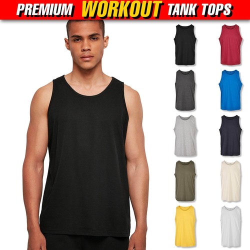 Mens vest tank top plain - vest,