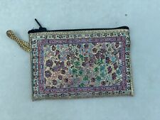 Kilim Coin Purse, ID Card Case, Mini Makeup Bag, Boho Zip Purse, Affordable Gift