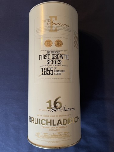 Empty bruichladdich sauternes - bruichladdich,