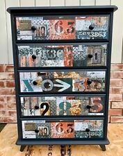 SALE Professionally Upcycled Chest of Drawers - Stunning ‘one off’ piece