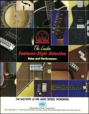 Hondo Guitars 1987 models