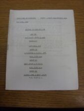 17/05/1981 Nar Valley Youth