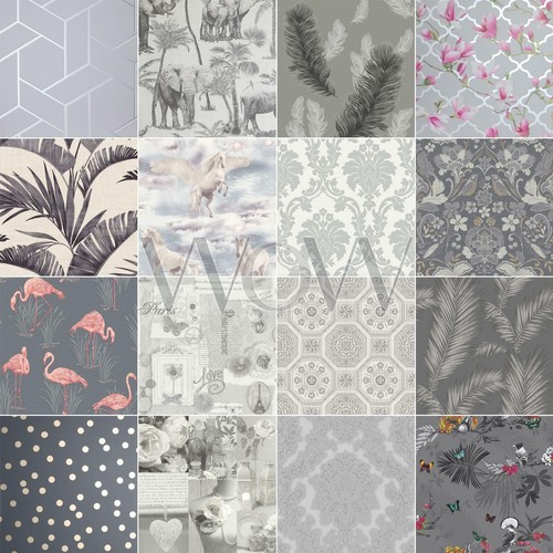 Arthouse grey wallpaper - wallpaper,