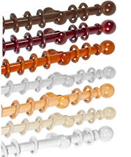 28mm WOODEN CURTAIN POLES /
