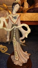 A STUNNING 1987 GEISHA LAMP