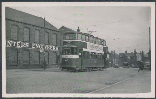 Leeds tram photograph - tram,