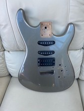 Guitar body, pickups. Winter project.