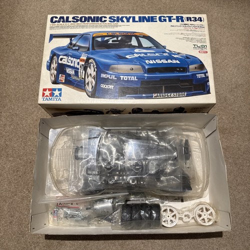 New tamiya tl01 calsonic - tl01,