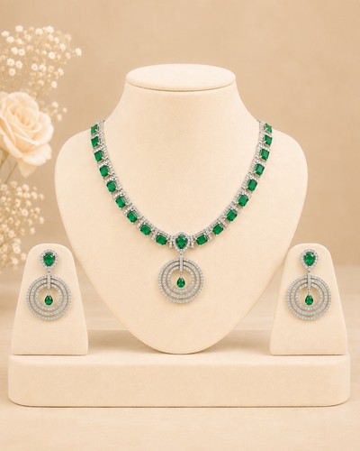 Emerald inspired green stone - inspired,