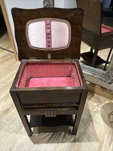 Vintage oak morco sewing - morco,