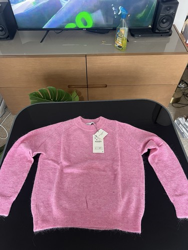 Zara pink alpaca wool blend - pink,