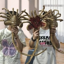 Xenomorph Cosplay Facehugger Movie Prop Mask Replica Sci Fi Horror Collectible