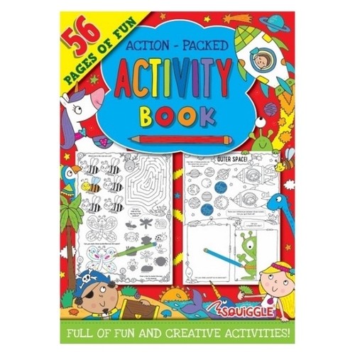 Activity kids book - activity, boys