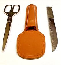 Antique SET Scissors 9” &