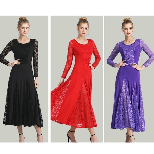 Women lace dancewear - women, ballroom