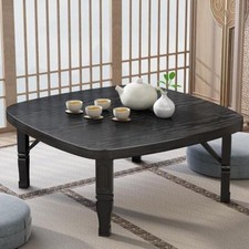 Foldable Low Japanese Coffee Table Tatami Table Floor Sitting Chabudai Stand