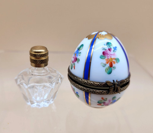 Limoges france perfume bottle - limoges,