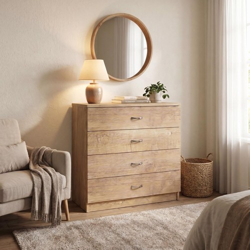 Drawer chest drawers oak - 4, of