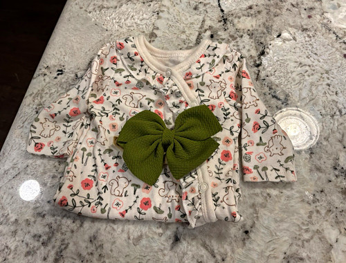 Mini hop cotton knit footed - cotton,