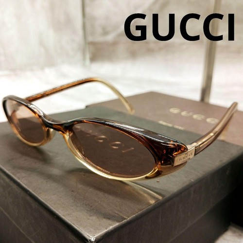 Gucci vintage oval sunglasses - gucci,