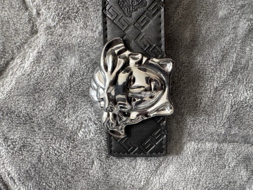 Versace medusa genuine leather - versace,