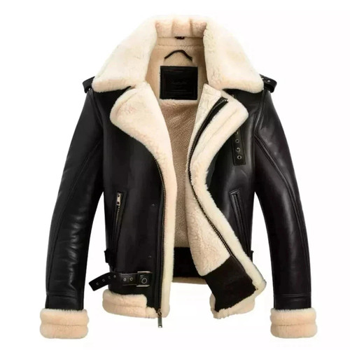 Men black shearling - men’s,