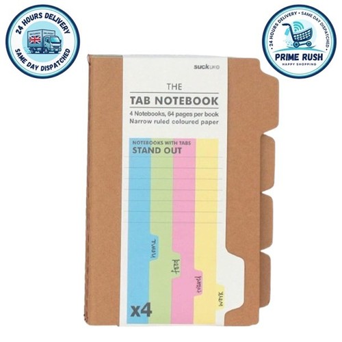 Suck tab notebook set 4 - suck,