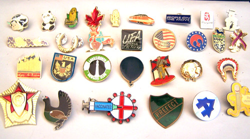 Varied pin badge bundle - varied, 30