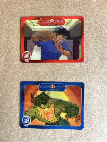 Jackie chan adventures - jackie, cards