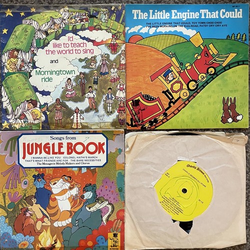 Children vinyl jungle - 4, x