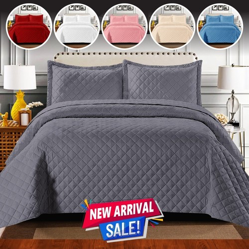 Piece quilted bedspread bed - piece,