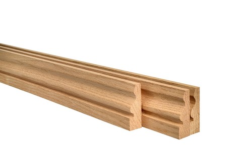 Solid oak architrave set 1x3 - solid,