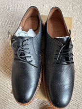 Tecnic Boot Company Men's Black Hawkes Smart Shoes Size UK 10 BNIB RRP £120