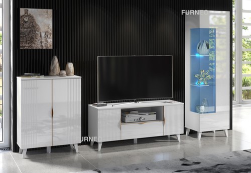 Unit white high gloss matt - high, &matt