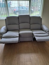 Leather 3 Seater Manual