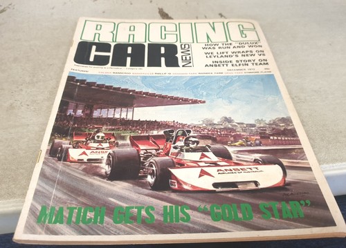 Dec 1972 racing car news - 1972,