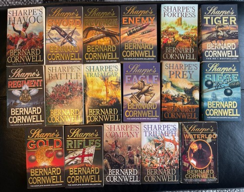 17x sharpe bernard - bernard, cornwell