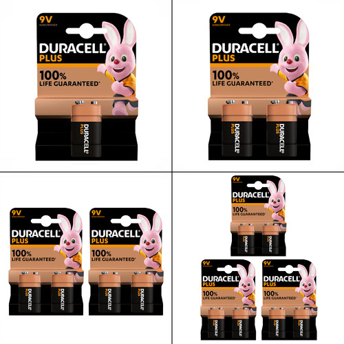 Duracell plus batteries pp3 - duracell,