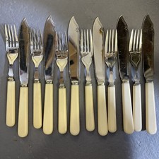 Vintage Firth Fish Cutlery Set