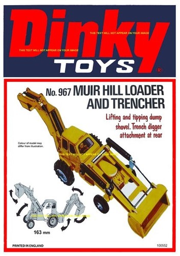 Dinky toys muir - muir, a5